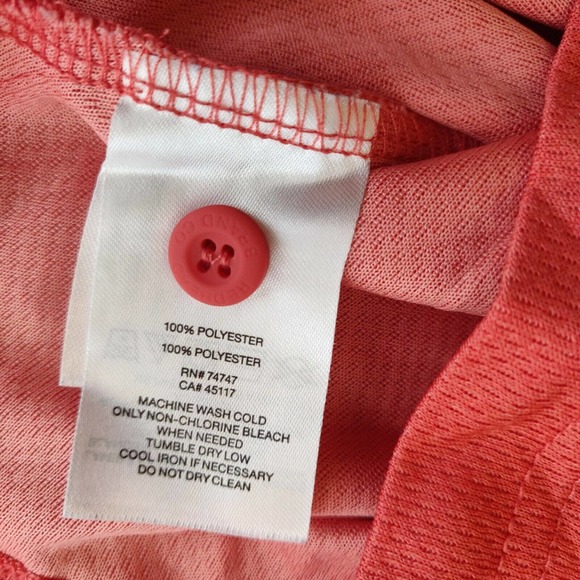 Redhead Brand Co Men's Polo Shirt Coral Size L Short Sleeve. - Picture 6 of 6
